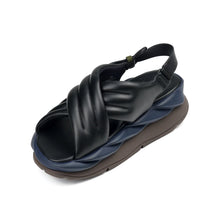 Load image into Gallery viewer, Mellow Mana Sandal in Black
