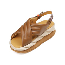 Load image into Gallery viewer, Mellow Mana Sandal in Brown
