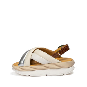 Mellow Mella Sandal in Cream