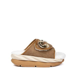 Mellow Pin Slide in Tan