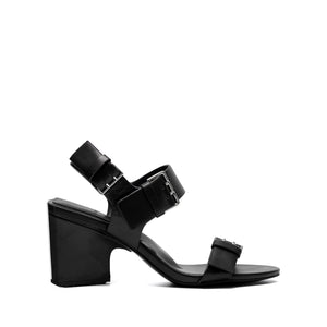 Mirror Senary Heel in Black