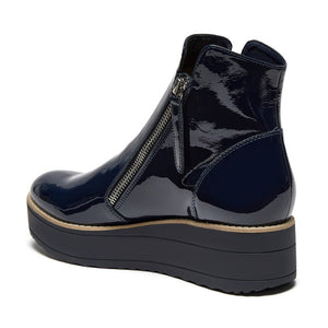 Nene Boot In Navy Patent
