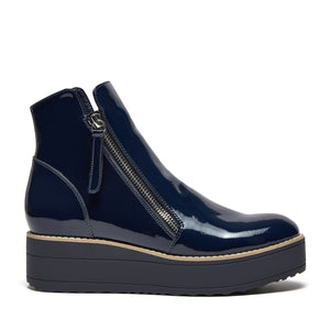 Nene Boot In Navy Patent