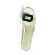 Load image into Gallery viewer, Park Ave Jewel Heel in Green
