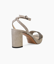 Load image into Gallery viewer, Aliana Platform Heel in Pewter Shimmer
