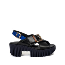 Load image into Gallery viewer, Pila Juno Sandal in Black
