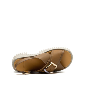 Plia Juno Sandal in Taupe