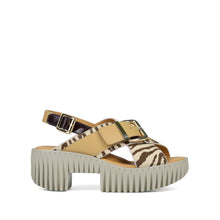 Load image into Gallery viewer, Plia Juno Sandal in Zebra Mix
