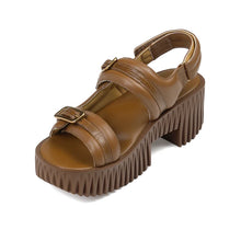 Load image into Gallery viewer, Plia Kiko Sandal in Brown
