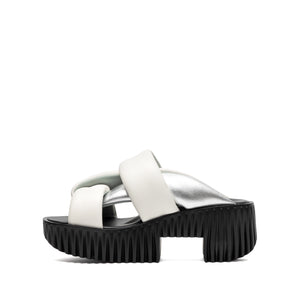 Plia Semo Sandal in White