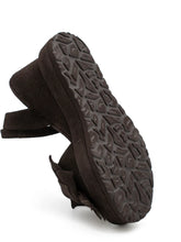 Load image into Gallery viewer, Rita Wedge in Chocolate Suede
