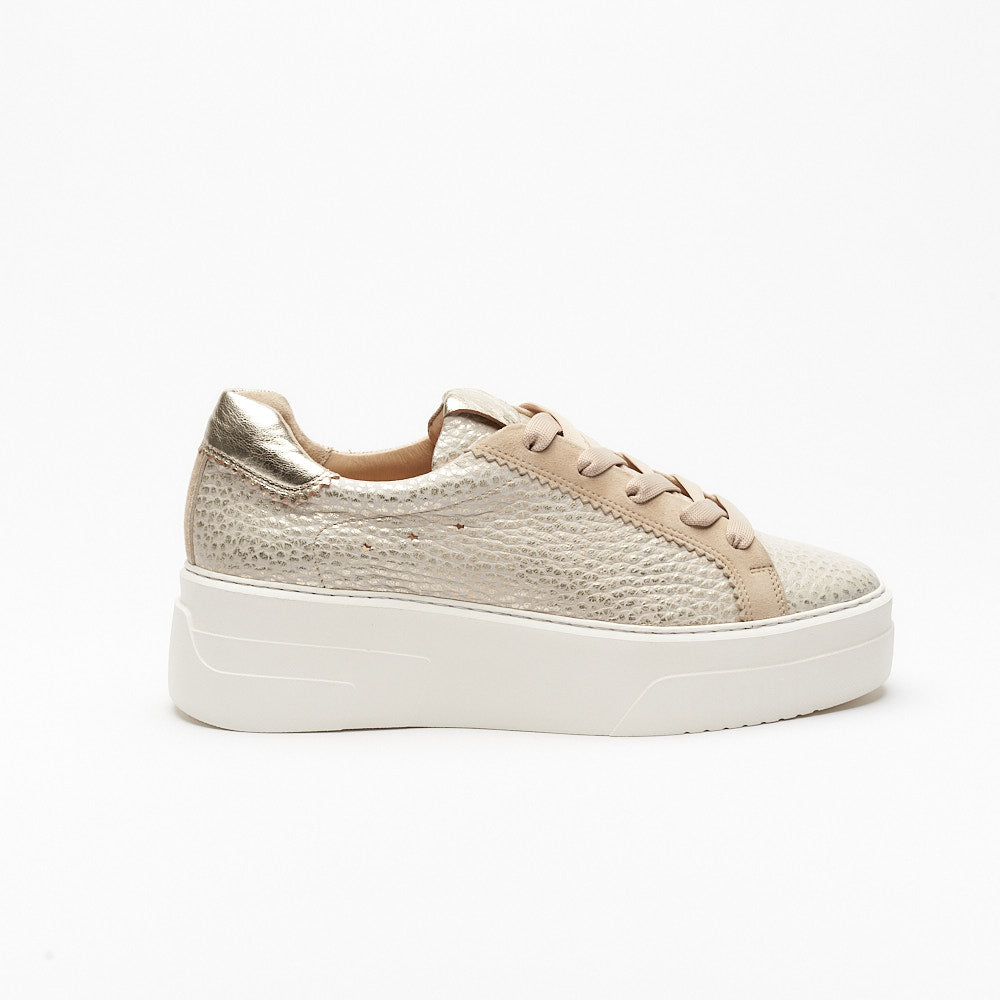 Bianca Sneaker in Platino/Sand