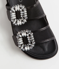 Load image into Gallery viewer, Toastey-To Sandal in Black
