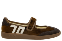 Load image into Gallery viewer, Back 70 Aya Mary-Jane Sneaker in Cuoio Milk

