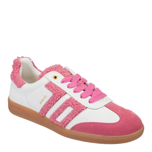 Cloud Sneaker in White|Pink