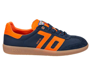 Ghost Sneaker in Navy|Orange