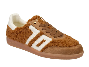 Teddy Sneaker in Tobacco|White