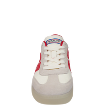 Load image into Gallery viewer, Boston Sneaker in White Red
