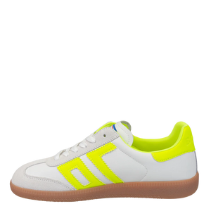 Cloud Sneaker in Fluorescent Yellow