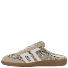 Load image into Gallery viewer, Easter Slide Sneaker in Glitter Gold
