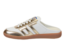 Load image into Gallery viewer, Back 70 Easter Slide Sneaker in Metallic Gold
