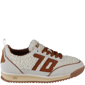 Jogger FT Sneaker in Milk Ice Cuoio