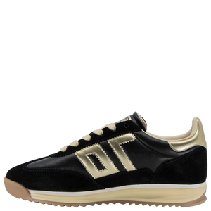 Jogger N Sneaker in Black Gold