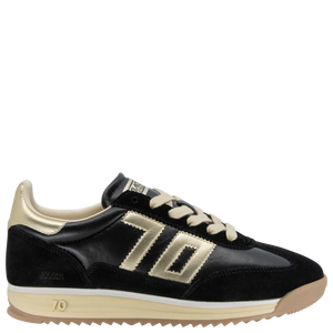 Jogger N Sneaker in Black Gold