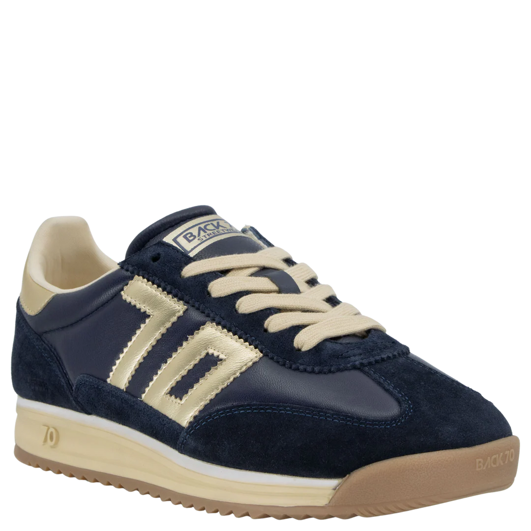 Jogger N Sneaker in Navy Gold