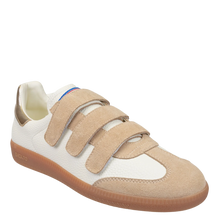 Load image into Gallery viewer, Mias Sneaker in White/Beige
