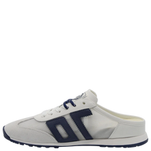 Load image into Gallery viewer, Venice Slide Sneaker in White Navy
