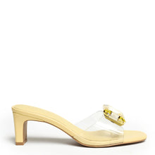 Load image into Gallery viewer, Park Ave Jewel Heel in Yellow
