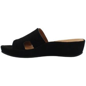 Catiana Sandal in Black Suede